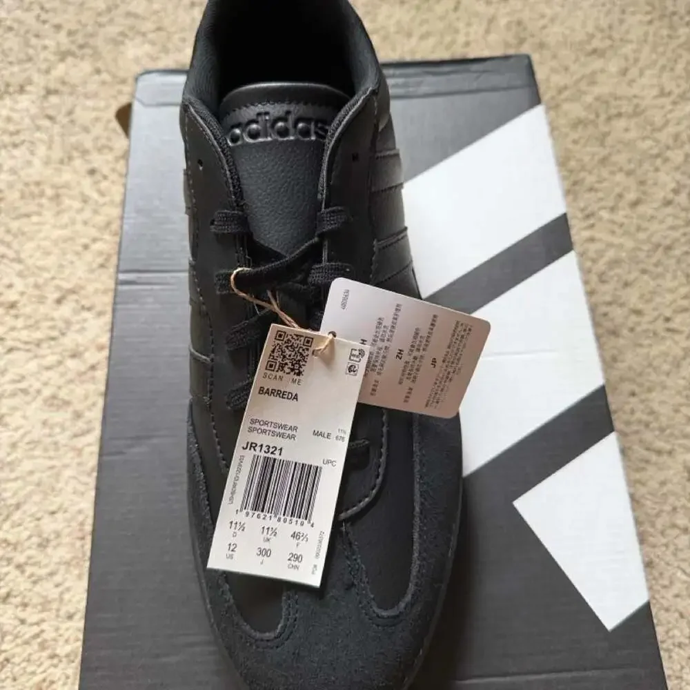 Adidas Barreda Black Sneakers JR1321